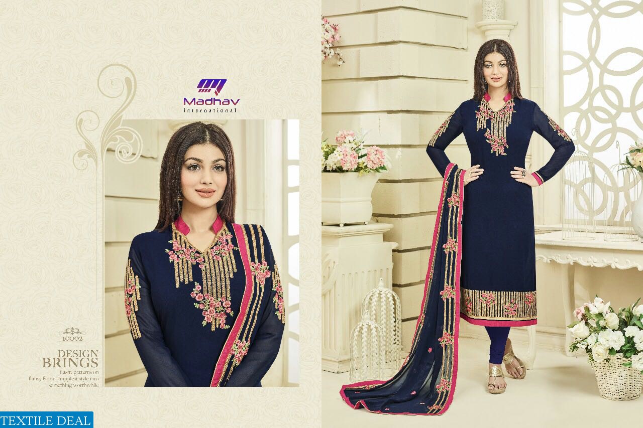 madhav inaaya Wholesale Straight long Salwar Suits